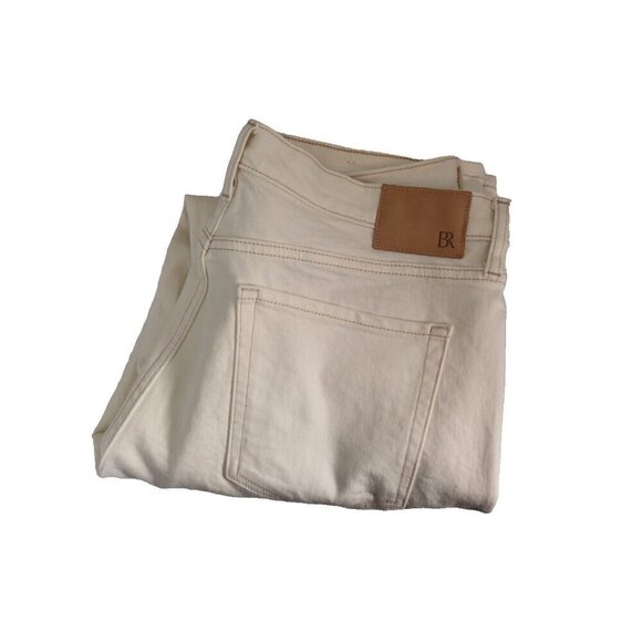 Banana Republic Women US30 Optic White High Rise Straight Leg Jeans S/ 884661-00 - Picture 2 of 14